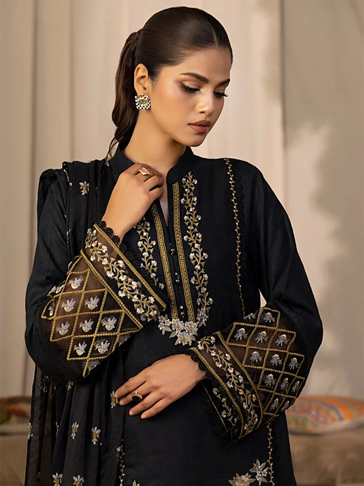 Salitex Women Embroidered Jacquard 2 Piece Suit SPL2PEC031 - Summer Collection