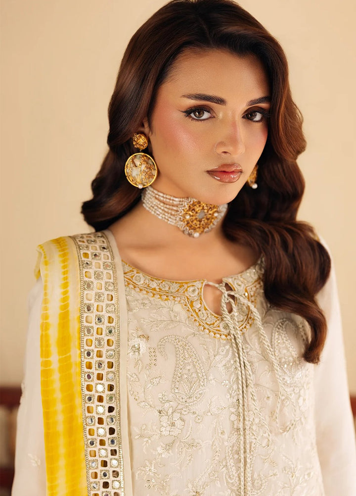 Celine by Charizma Unstitched Embroidered Chiffon 4 Piece Suit CHR26UC Celine CCE6-02 - Festive Collection