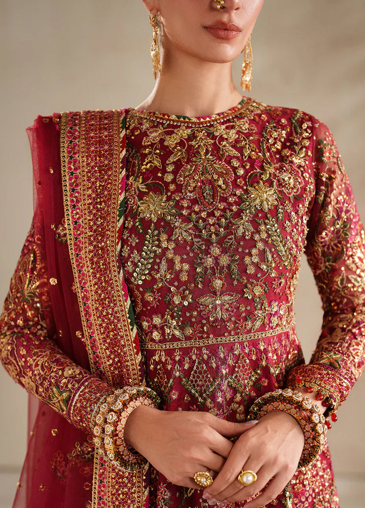 Chantelle by Baroque Unstitched Embroidered Net 3 Piece Suit BQ26UCF UF-4370 - Festive Collection