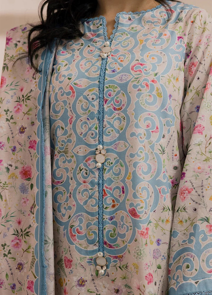 Zellbury Unstitched Printed Lawn 3 Piece Suit ZB26UC WUS26X30891 - Casual Collection