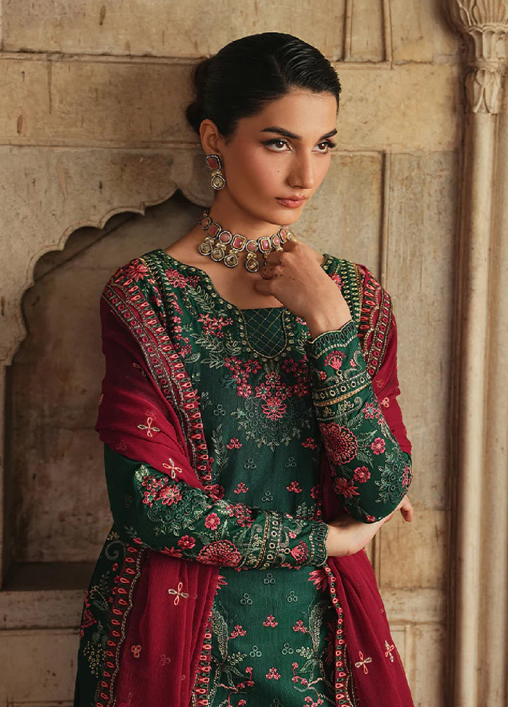 Gulaal Unstitched Embroidered Luxury Lawn 3 Piece Suit GL26USL SELORE LL-11 - Festive Collection