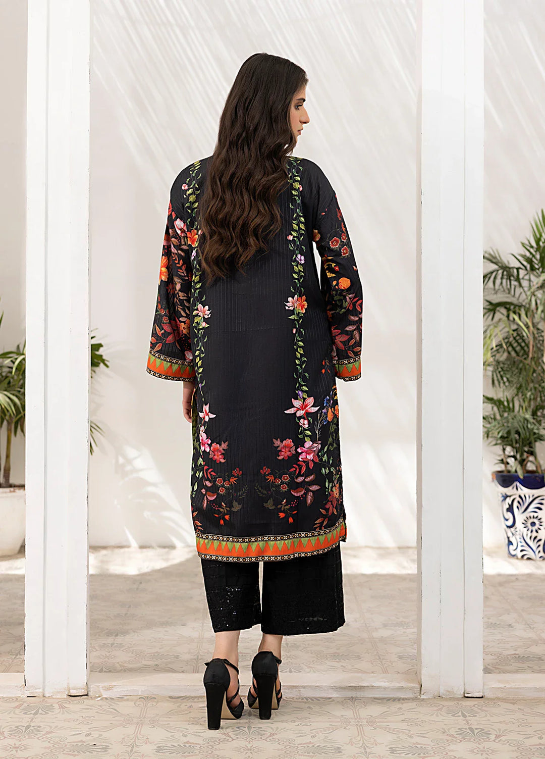 Salitex Women Printed Poly Viscose 1 Piece Shirt WRTKBA24AL106 - Winter Collection