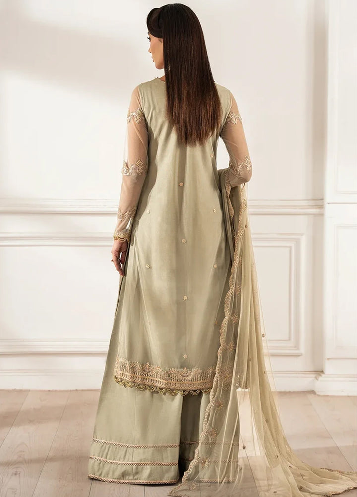 Heer by Zarif Embroidered Net Suit Pret 3 Piece ZR25UF Z-01 Leila - Formals Collection