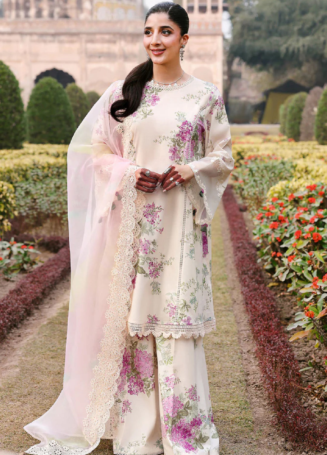 cross stitch modern stylish lawn dresses stitching designs Cross Stitch Designs For Eid Lawn Collection