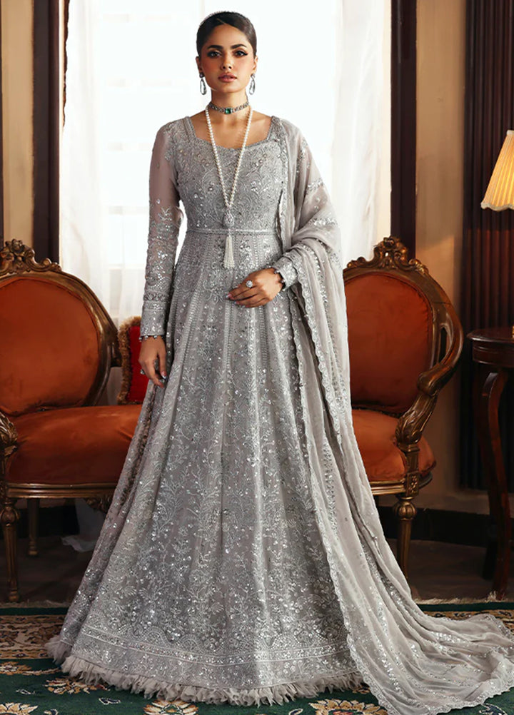 Gulaal Embroidered Chiffon Suits Unstitched 3 Piece GL25EU D-28 Sheyza - Formals Collection