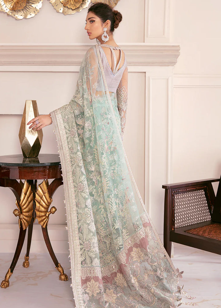 Chantelle by Baroque Unstitched Embroidered Net 3 Piece Suit BQ26UFC BQU-CH08-D10 - Festive Collection