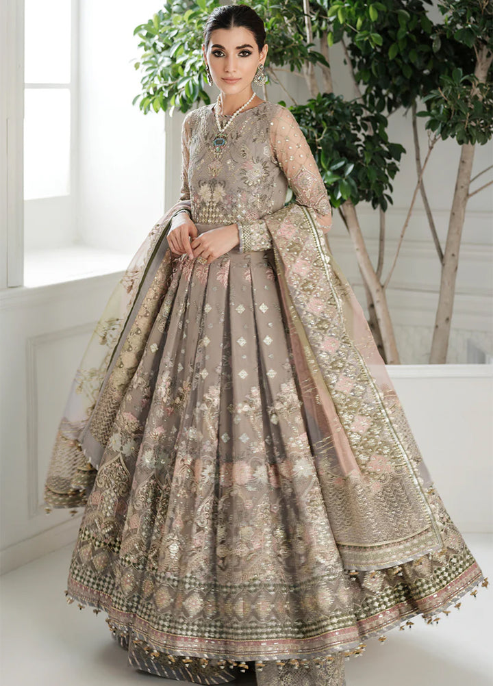 Chantelle by Baroque Unstitched Embroidered Net 3 Piece Suit BQ26UCF CH10-D08 - Festive Collection