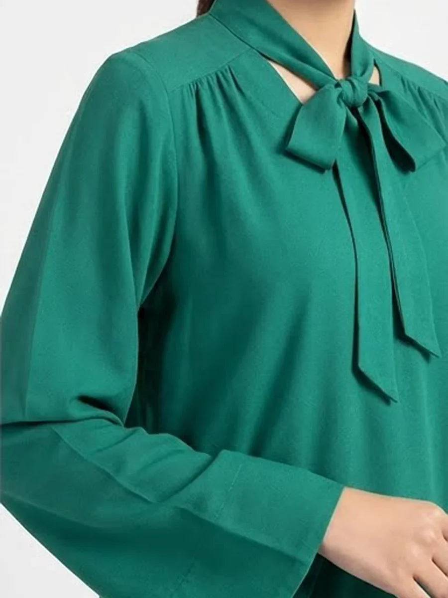 Salitex Women Solids Crepe 2 Piece Suit SS25PBC690-A - Summer Collection