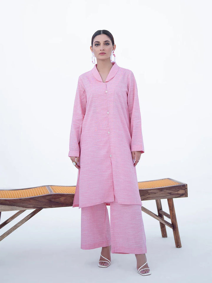 Salitex Women Solids Khaddar 2 Piece Suit SPW6BS132 - Summer Collection