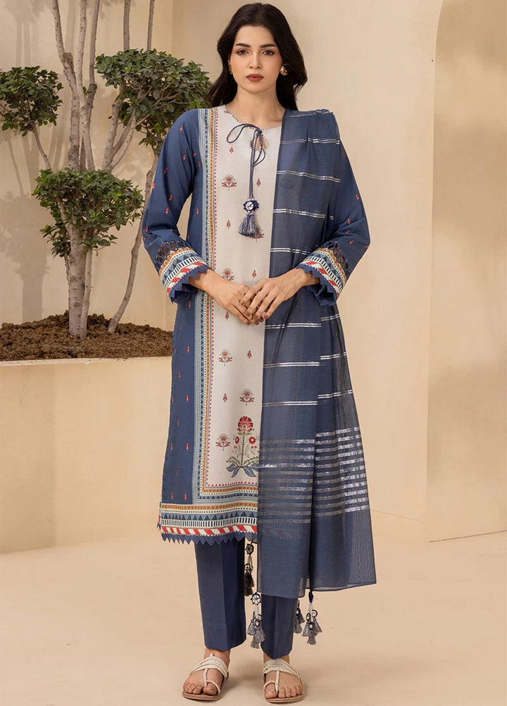 Zellbury Unstitched Printed Lawn 3 Piece Suit ZB26UC WUS26X30706 - Casual Collection