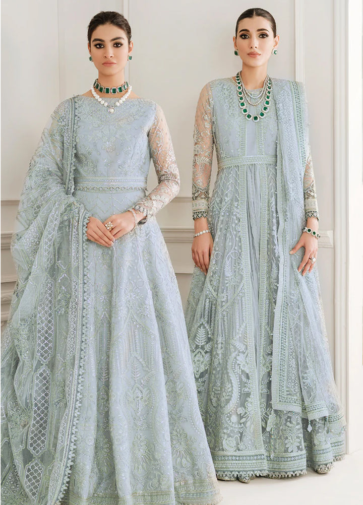 Chantelle by Baroque Unstitched Embroidered Net 3 Piece Suit BQ26UFC BQU-CH10-D05 - Festive Collection