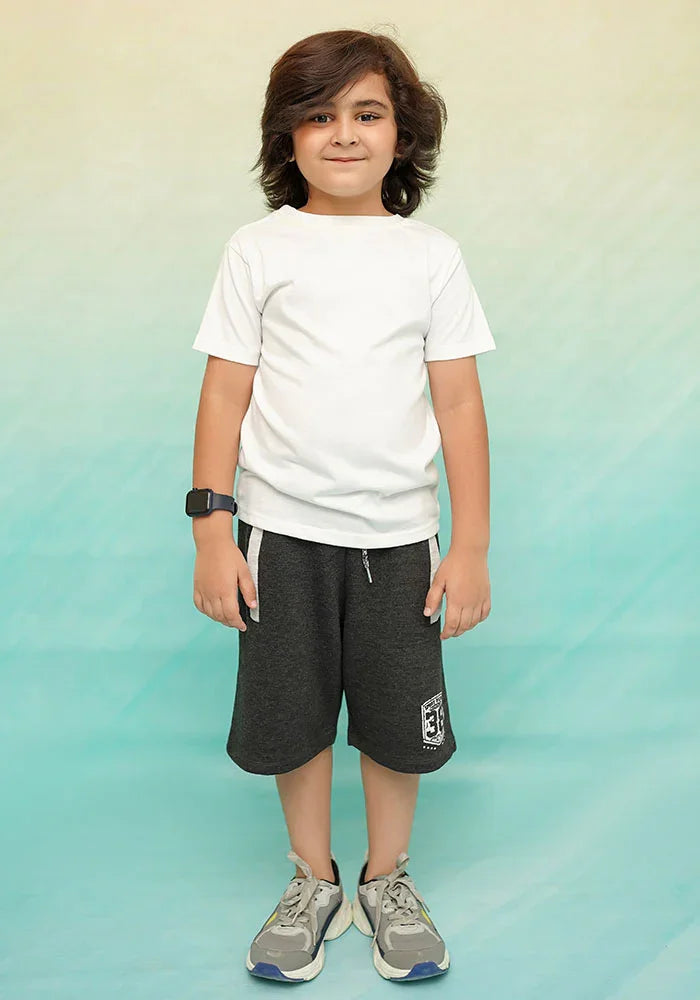 Ochre RTW Solids Terry Shorts Boys 1 Piece OBB-25 - Summer Collection