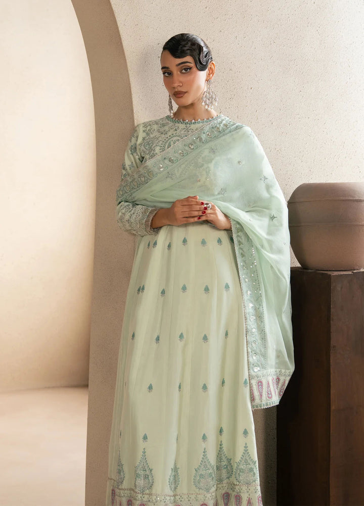Neoma by Xenia Formals Unstitched Embroidered Raw Silk 3 Piece Suit XE26UNF 03- SELA - Festive Collection