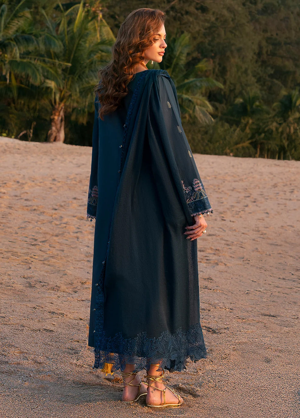 Summer Wine by Izel Unstitched Embroidered Lawn 3 Piece Suit LEILA - Eid Collection