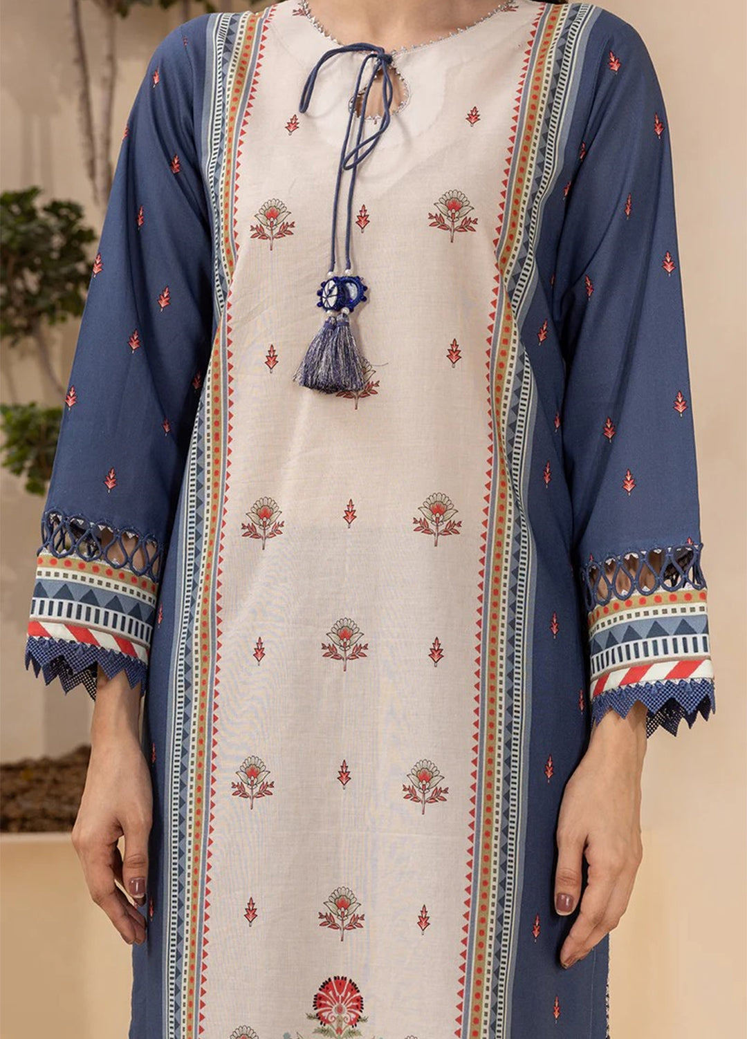 Zellbury Unstitched Printed Lawn 3 Piece Suit ZB26UC WUS26X30706 - Casual Collection