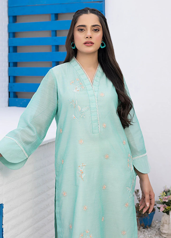 Salitex Women Embroidered Cotton 2 Piece Suit LPS24LFT007 - Summer Collection