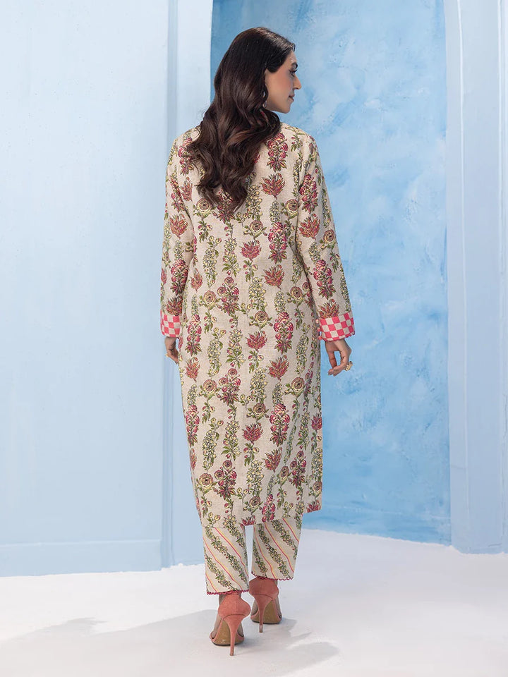 Salitex Women Printed Khaddar 2 Piece Suit SPW2BA24AL091 - Winter Collection
