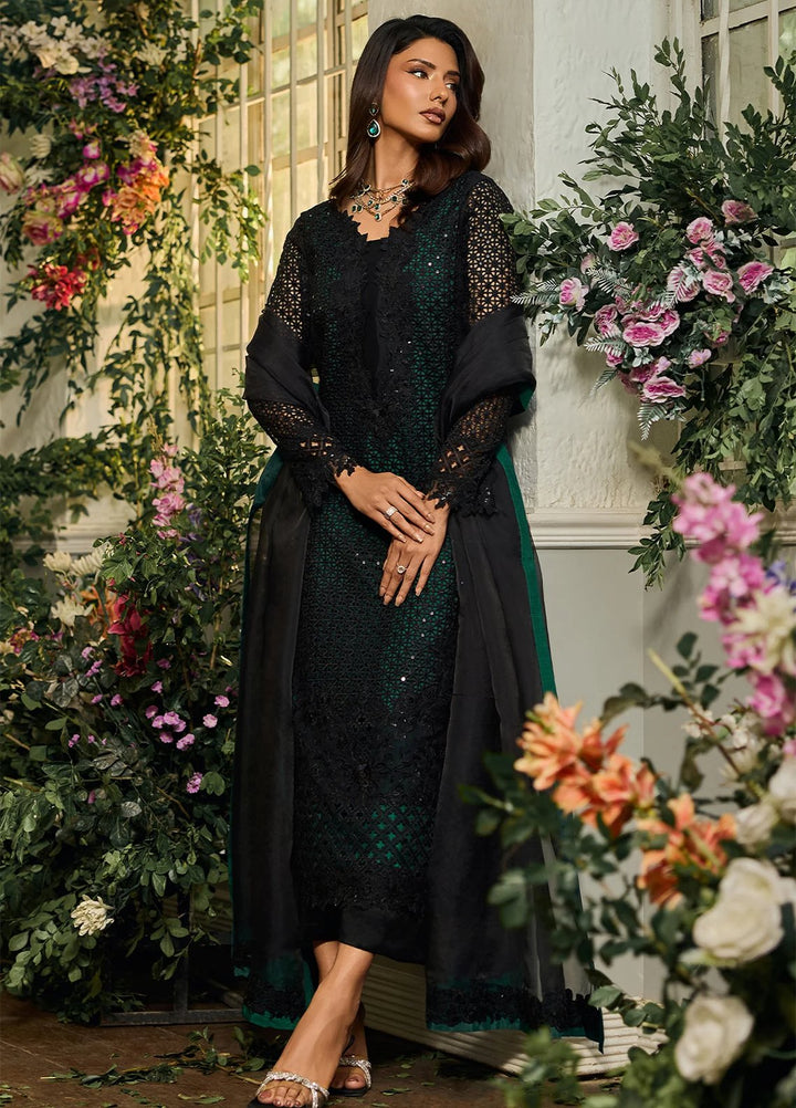Celine by Charizma Unstitched Embroidered Chiffon 4 Piece Suit CHR26UC Celine CCE6-03 - Festive Collection