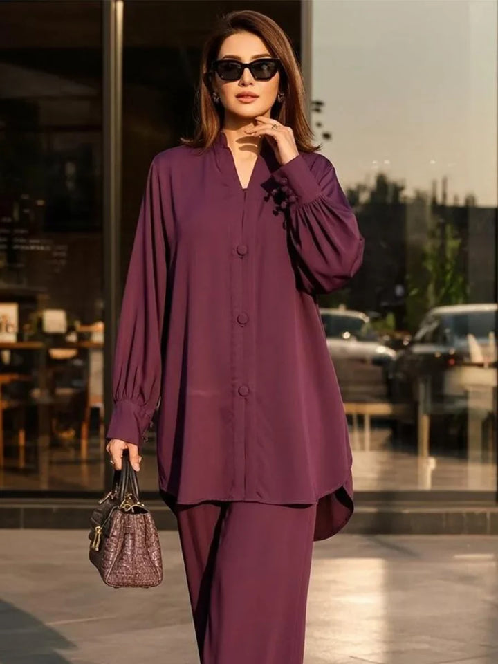 Salitex Women Embroidered Textured 2 Piece Suit WP7L2PBC328 - Summer Collection