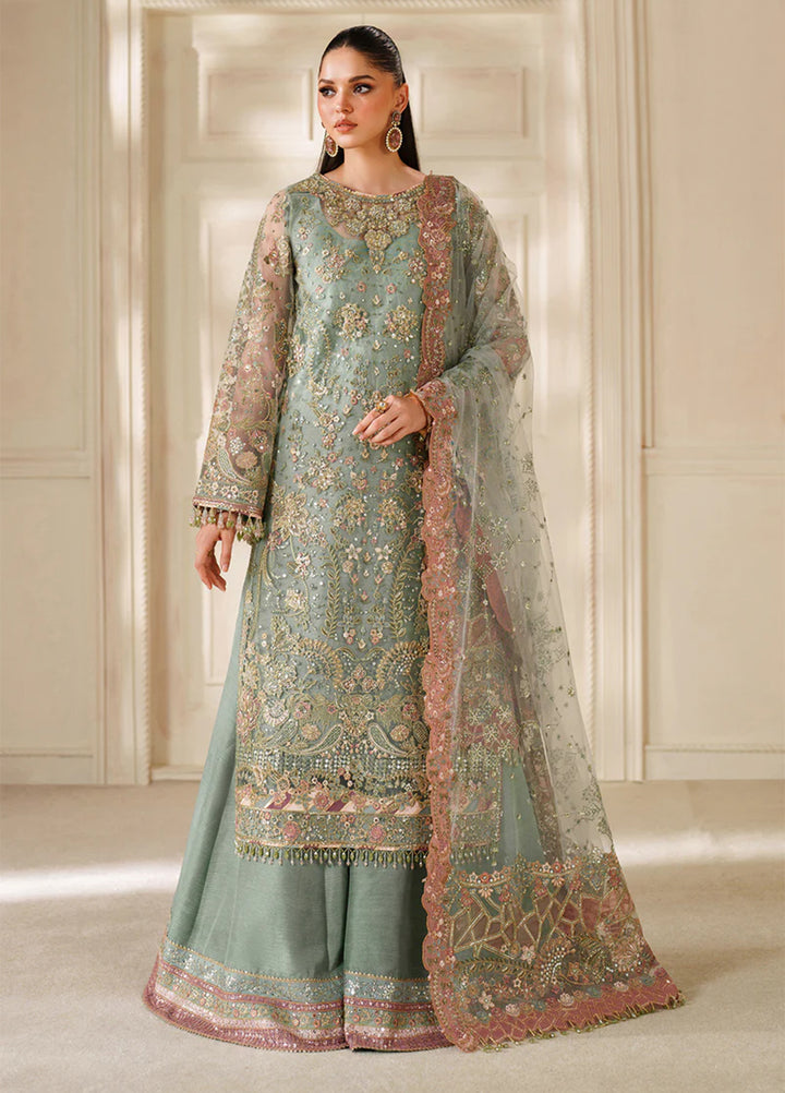 Chantelle by Baroque Unstitched Embroidered Net 3 Piece Suit BQ26UCF V14-D06 - Festive Collection