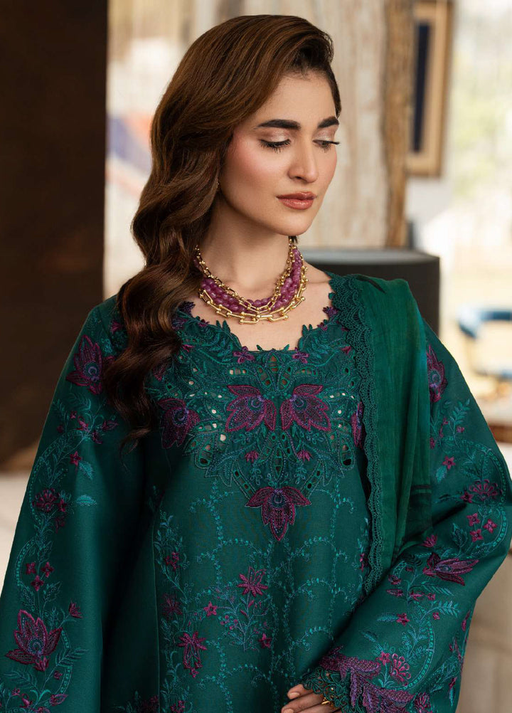 Carnation by Rang Rasiya Unstitched Embroidered Lawn 3 Piece Suit RR26UCL D10 KEYA - Eid Collection