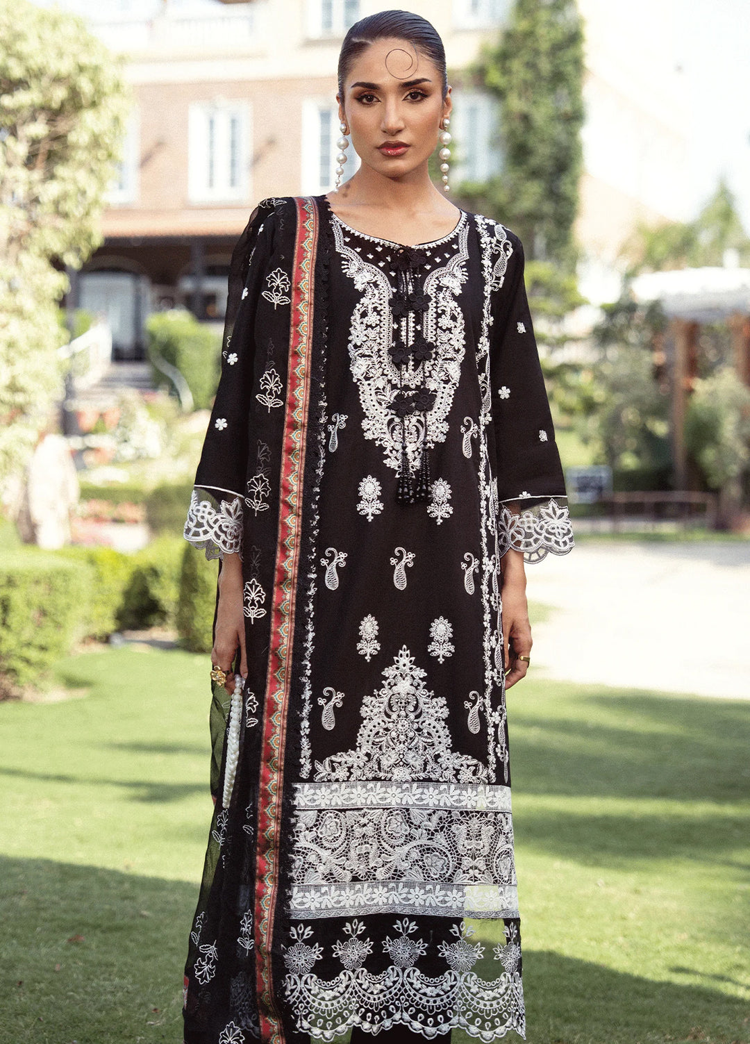 Raum by Sarb Unstitched Embroidered Lawn 3 Piece Suit RS26ULL RLL-02 - Eid Collection