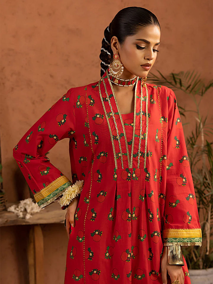 Salitex Women Printed Lawn 1 Piece Shirt SPL1PBE073 - Summer Collection