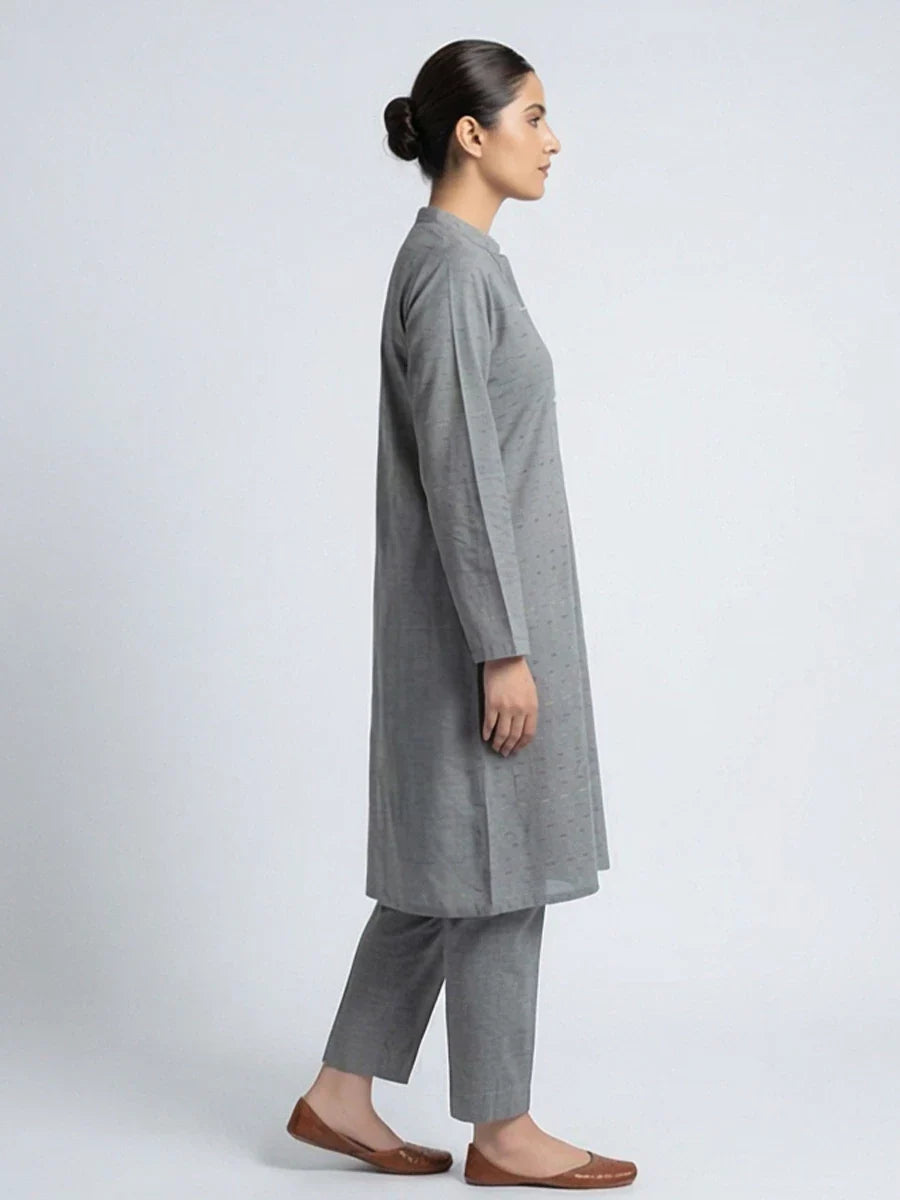 Salitex Women Printed Cambric 1 Piece Shirt CPS24LFT015 - Summer Collection