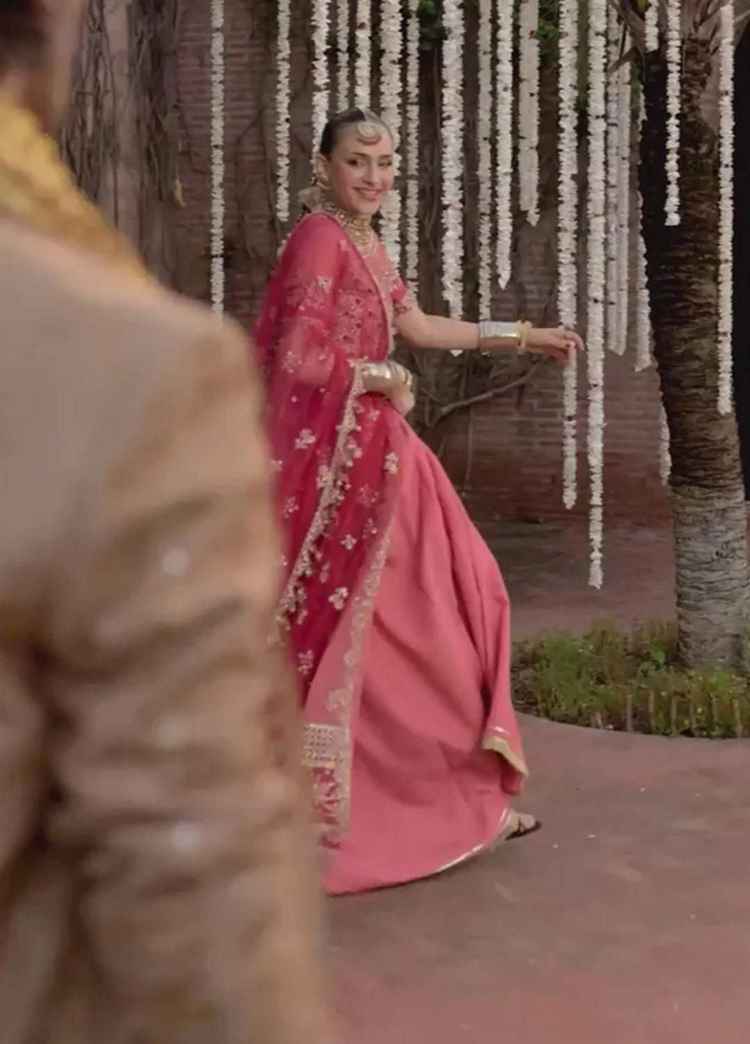 Rang Rasiya Embroidered Organza Suits Unstitched 3 Piece RR25WF D-03 Narmeen - Wedding Collections