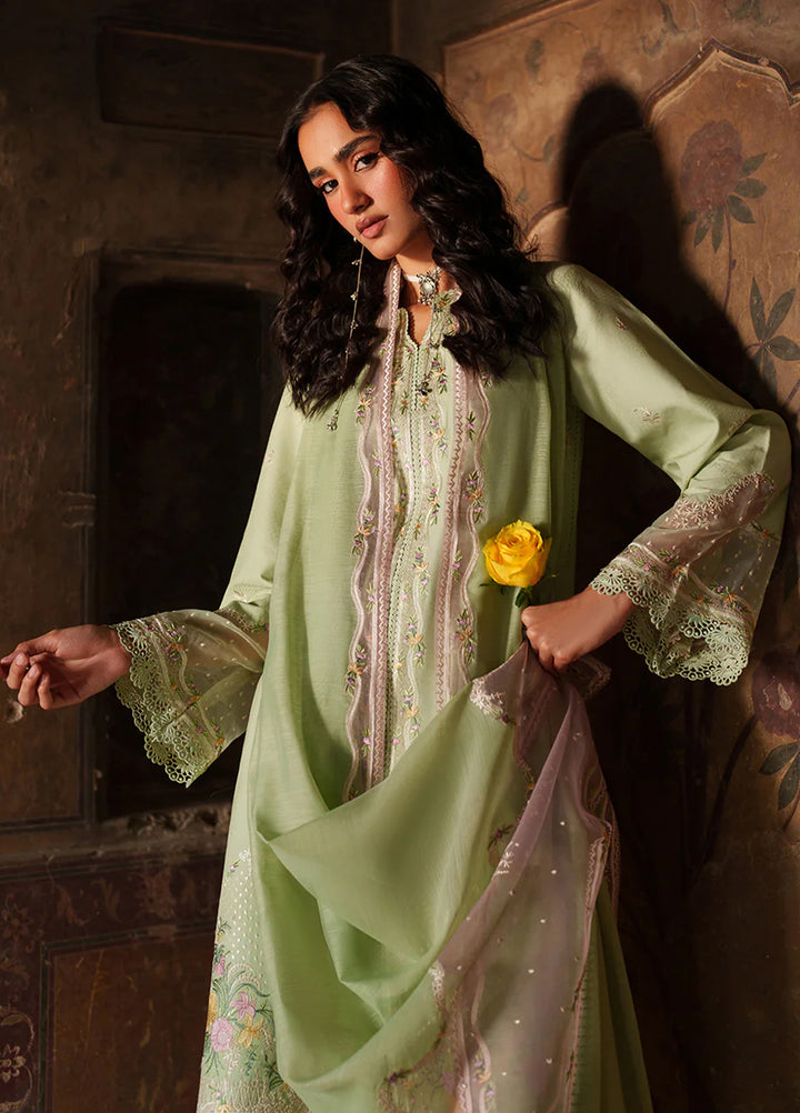 Suroor by Bin Ilyas RTW Embroidered Jacquard Lawn 3 Piece Suit BI26PSL 243A - Festive Collection