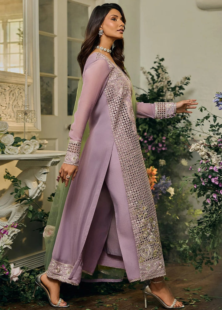 Celine by Charizma Unstitched Embroidered Chiffon 4 Piece Suit CHR26UC Celine CCE6-04 - Festive Collection