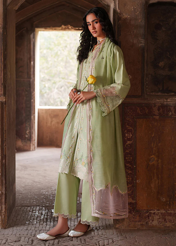 Suroor by Bin Ilyas RTW Embroidered Jacquard Lawn 3 Piece Suit BI26PSL 243A - Festive Collection