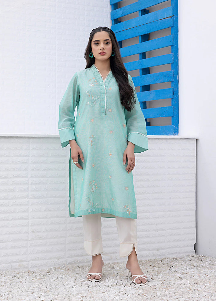 Salitex Women Embroidered Cotton 2 Piece Suit LPS24LFT007 - Summer Collection