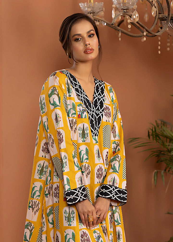 Salitex Women Printed Cambric 1 Piece Shirt SPL1PBE003 - Summer Collection