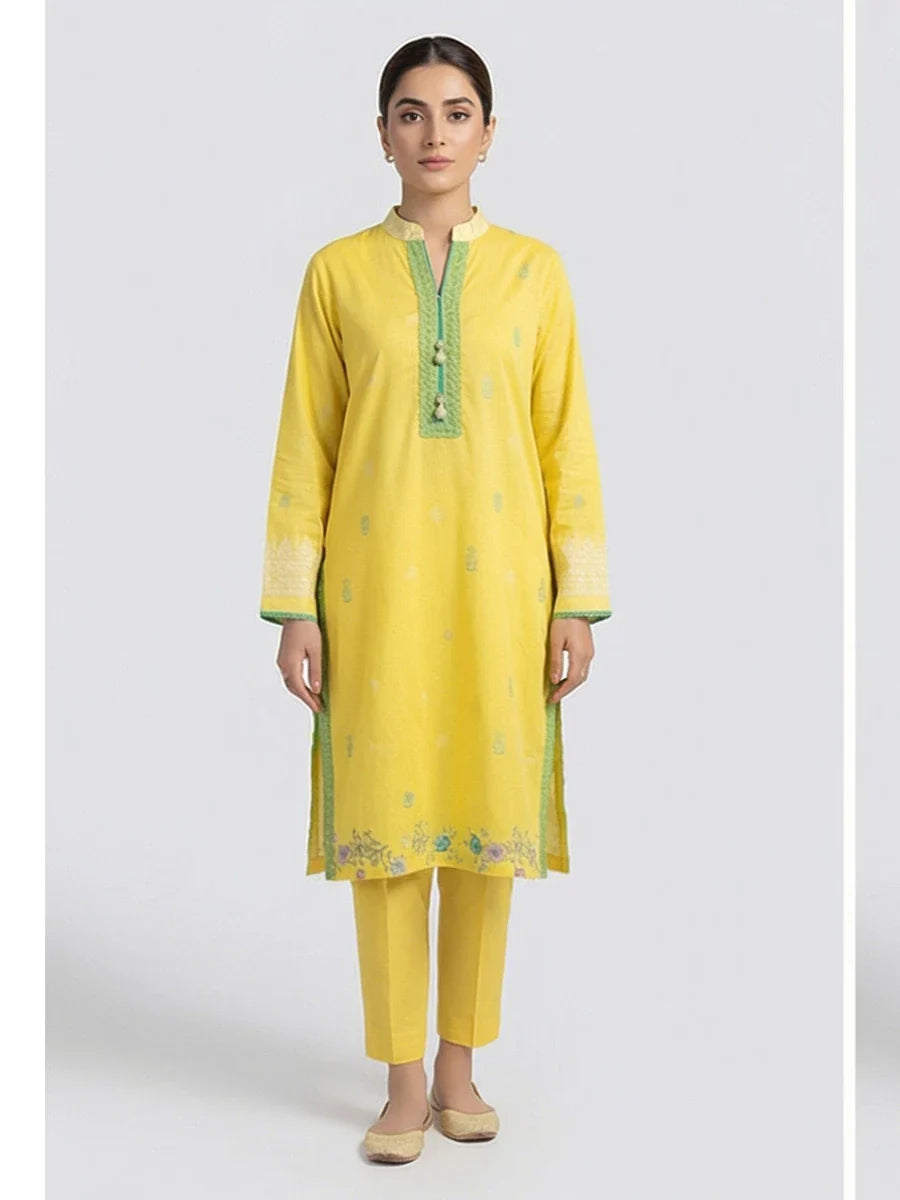 Salitex Women Embroidered 1 Piece Lawn Shirt CPS25LFT021 - Summer Collection