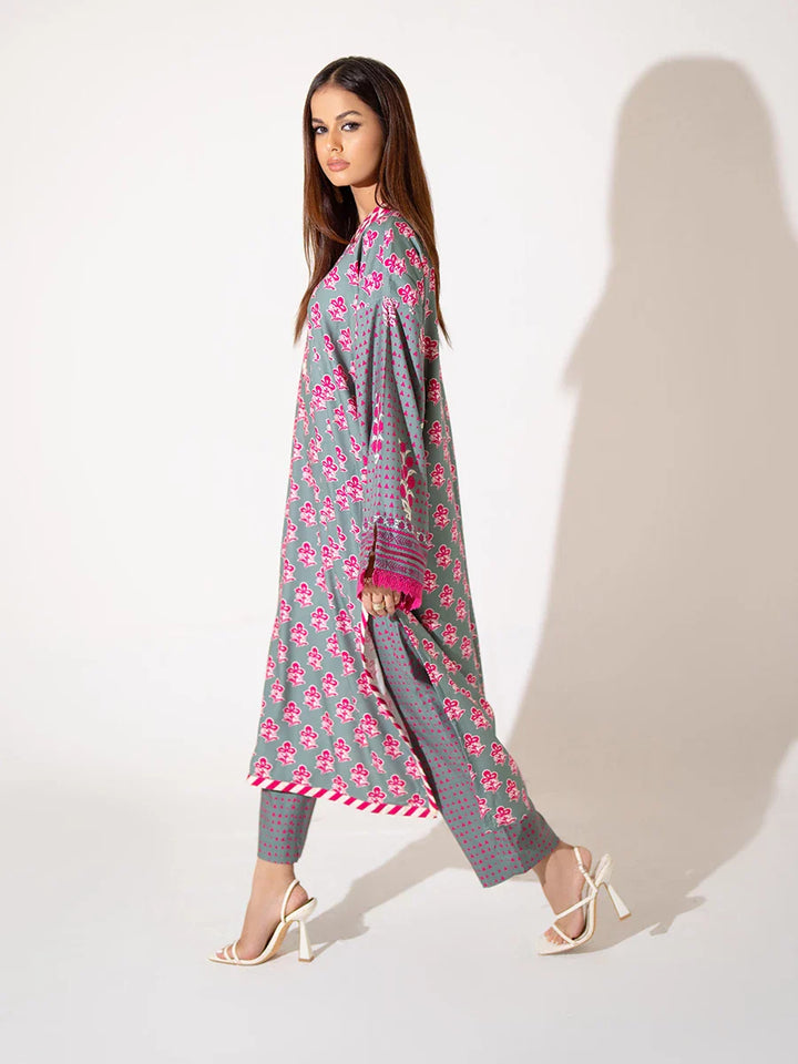Salitex Women Printed Cottel 2 Piece Suit SPW6AP078 - Winter Collection