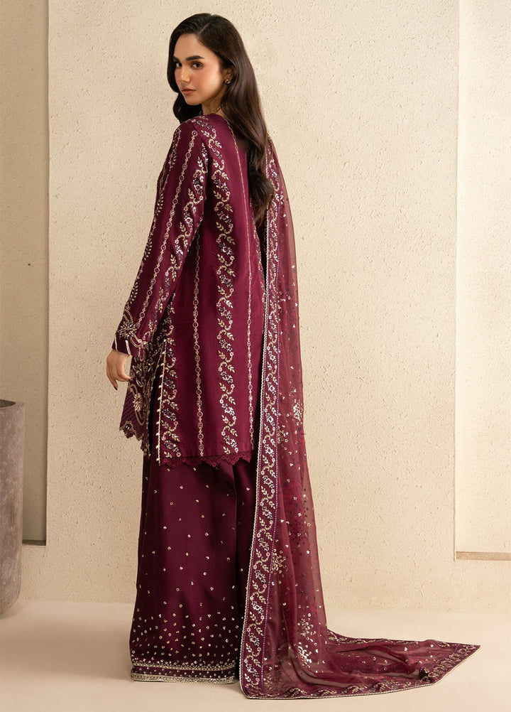 Neoma by Xenia Formals Unstitched Embroidered Korean Silk 3 Piece Suit XE26UNF 04- ARI - Festive Collection