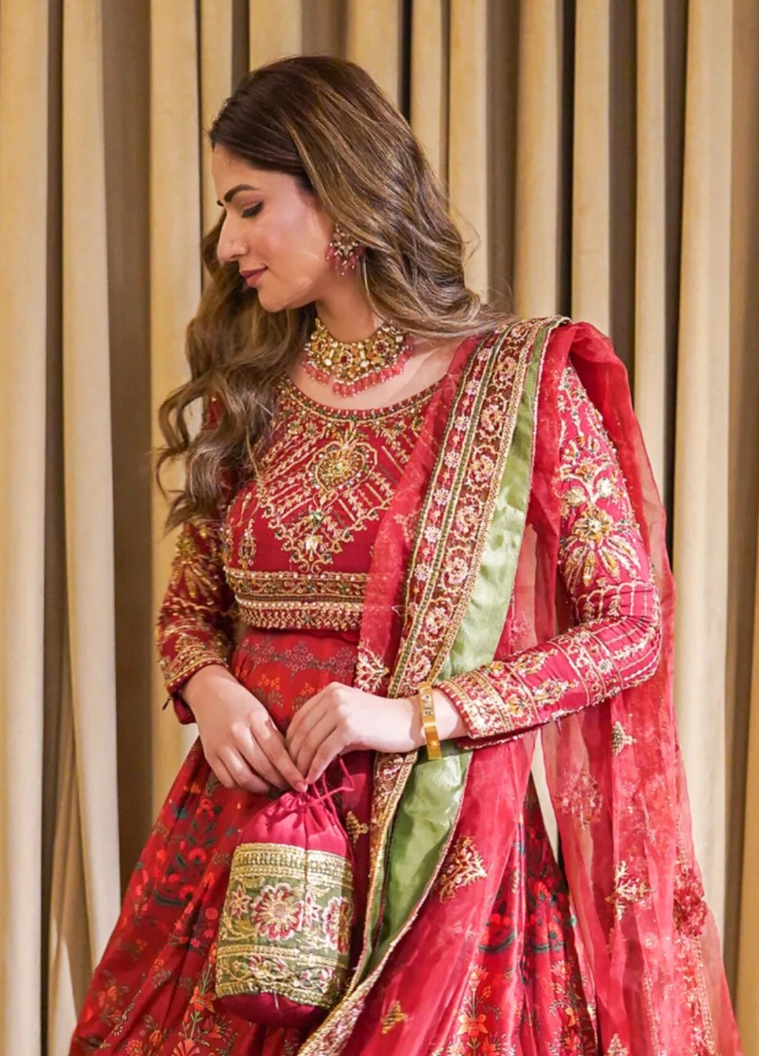Maria Osama Khan Pret Embroidered 3 Piece Suit Zareen