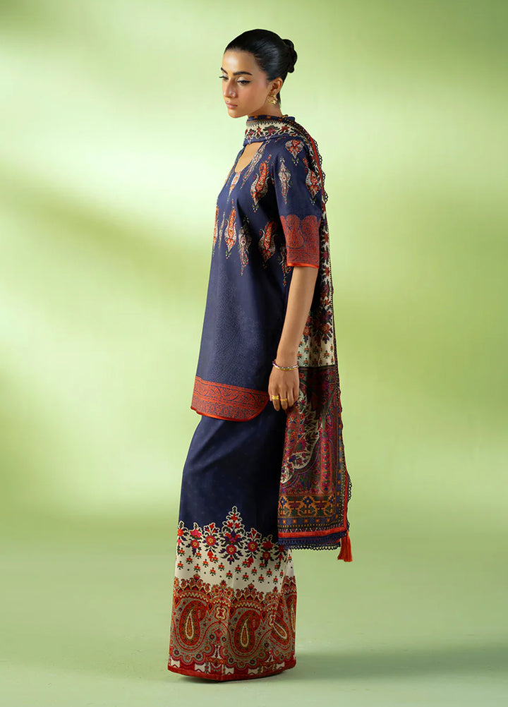 Joolie Prints by Saira Rizwan Printed Cambric Suits Unstitched 3 Piece SR25JP JPU25-02 Cloud Nine - Summer Collection