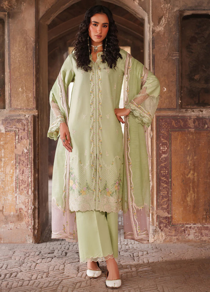 Suroor by Bin Ilyas RTW Embroidered Jacquard Lawn 3 Piece Suit BI26PSL 243A - Festive Collection