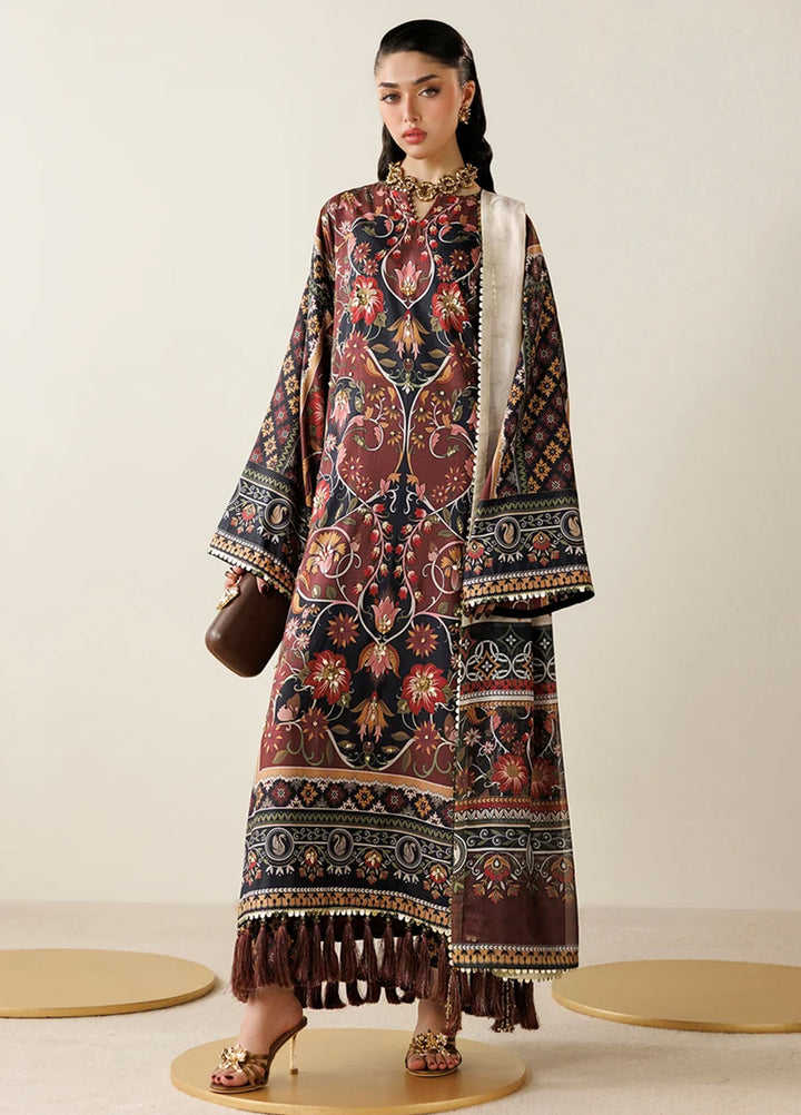 Orlina by Jazmin Unstitched Printed Silk 3 Piece Suit JZ26UO OR26-D03 - Festive Collection