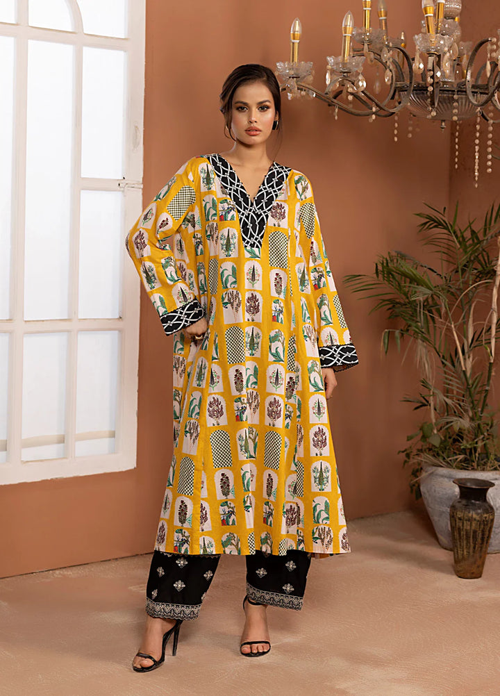 Salitex Women Printed Cambric 1 Piece Shirt SPL1PBE003 - Summer Collection