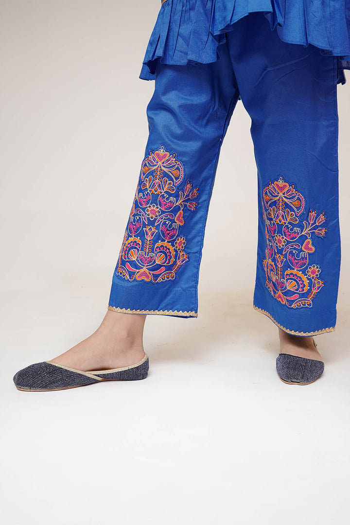 Senorita Girls RTW Embroidered Cotton 3 Piece Suit KAD-03424 Eid Collection