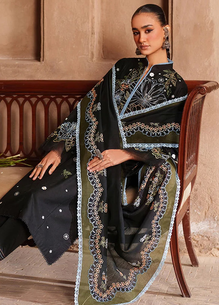 Suroor by Bin Ilyas RTW Embroidered Jacquard Lawn 3 Piece Suit BI26PSL 244A - Festive Collection