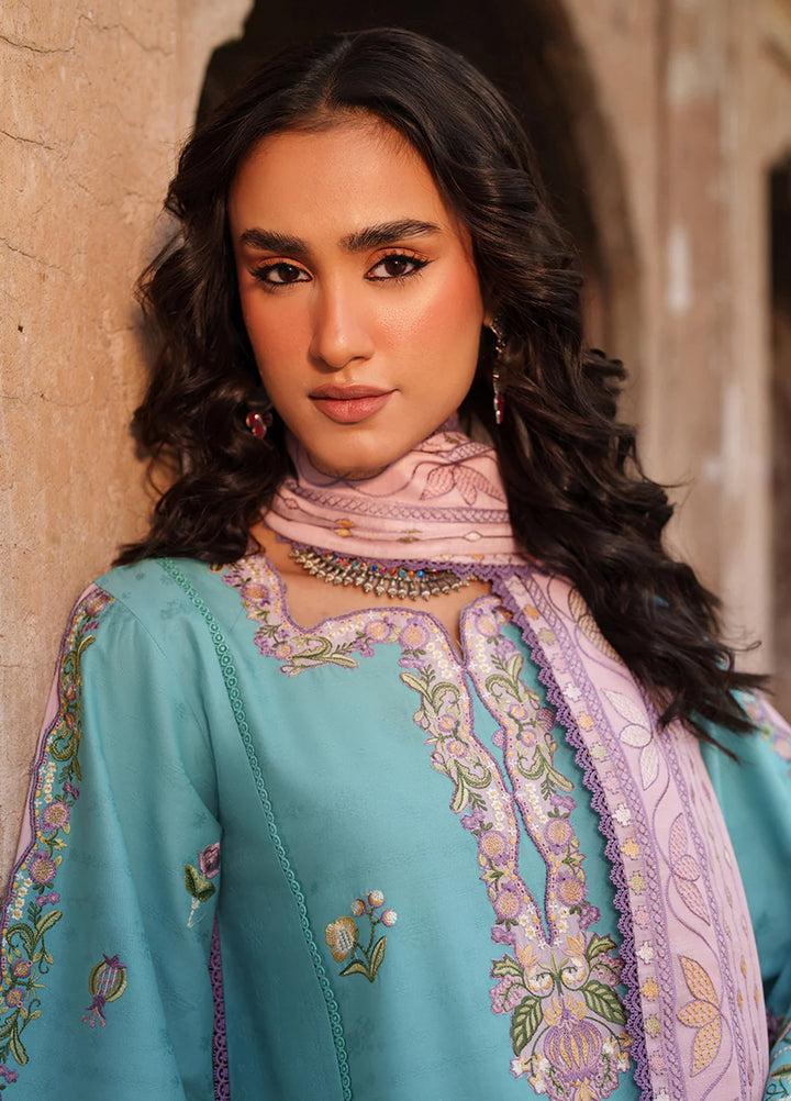 Suroor by Bin Ilyas RTW Embroidered Jacquard Lawn 3 Piece Suit BI26PSL 247A - Festive Collection