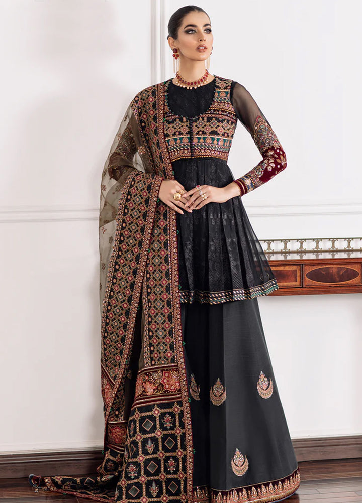 Chantelle by Baroque Unstitched Embroidered Chiffon 3 Piece Suit BQ26UFC EC-04 - Festive Collection