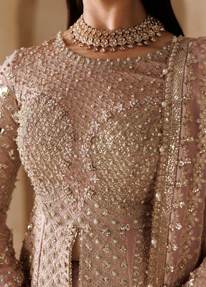 Sardinia Brides Unstitched Hand work Tissue Silk 3 Piece Suit SR26UB Elara 1806 - Wedding Collection