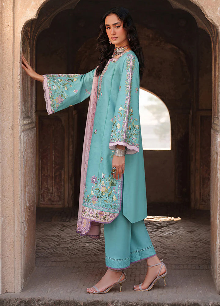 Suroor by Bin Ilyas RTW Embroidered Jacquard Lawn 3 Piece Suit BI26PSL 247A - Festive Collection
