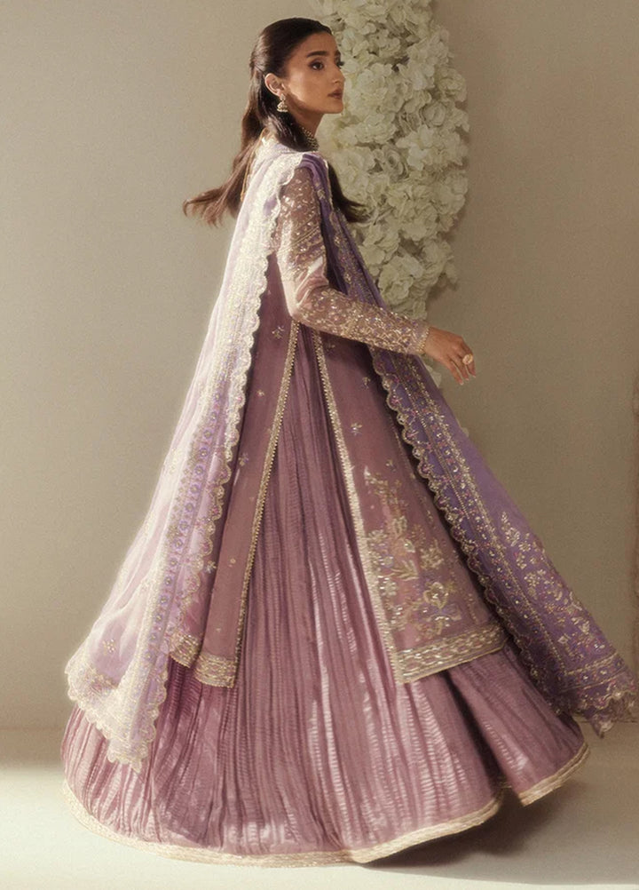 Aik Shaam by AIK Atelier Unstitched Embroidered Chiffon 3 Piece Suit AIK26UAS C2602 - Wedding Collection