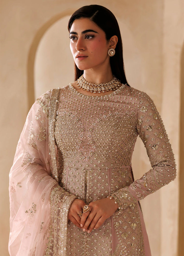 Sardinia Brides Unstitched Hand work Tissue Silk 3 Piece Suit SR26UB Elara 1806 - Wedding Collection
